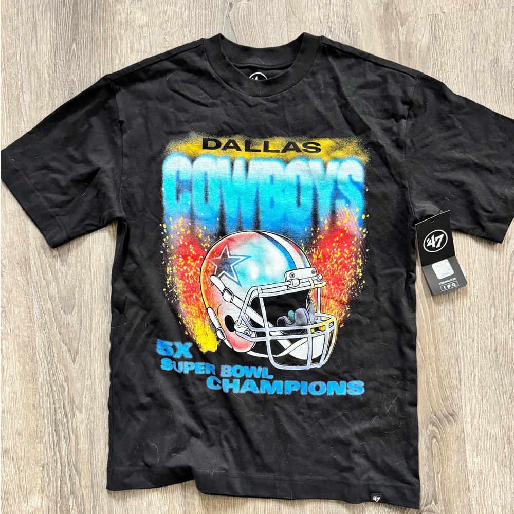 Dallas Cowboys Black Super Bowl Champions Tee